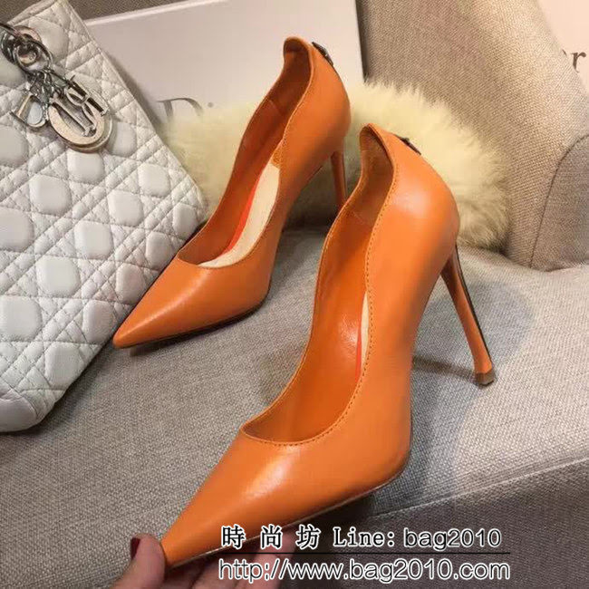DIOR迪奧 2018春季新款 幸運五角星 尖頭高跟 女單鞋 QZS1541
